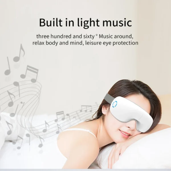 Multifunctional Eye Massager with Heat, Bluetooth Music, and Airbag Eye Care Device, Relieves Migraines and Eye Strain, Improves Dry Eyes, and Aids Sleep - Image 7