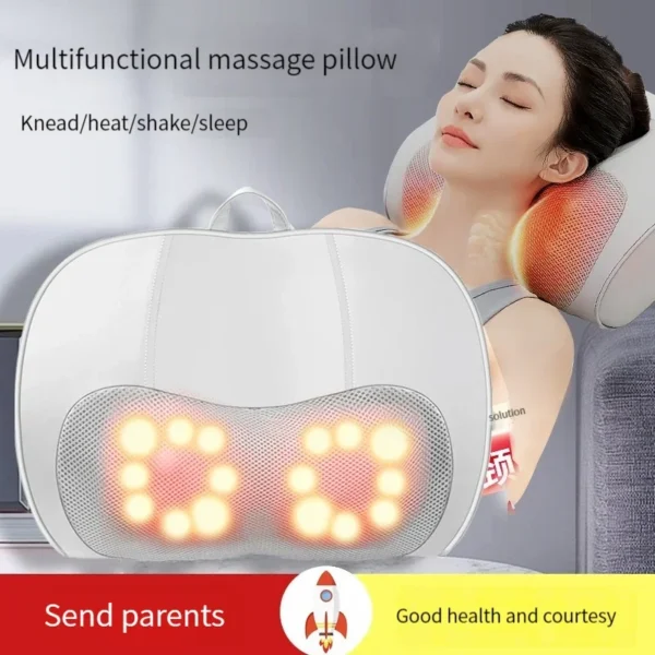 Massage pillows, cervical pillows, kneading necks, shoulders, back, waist, household bed cushions, gifts from parents and elders