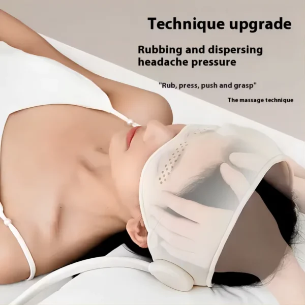 Air Pressure Head Massager Electric Head Eye Massager Graphene Heating Eye Hot Compress for Relax Improve Sleep Stress Relief - Image 3