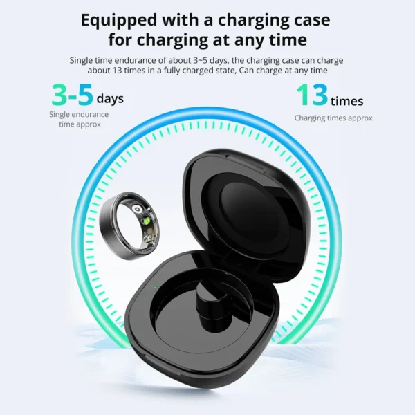 [2024] COLMI R03 Smart Ring Men Women, Battery Life 39 Days, Health Monitor, IP68 & 5ATM Waterproof, Multi-sport Mode - Image 5