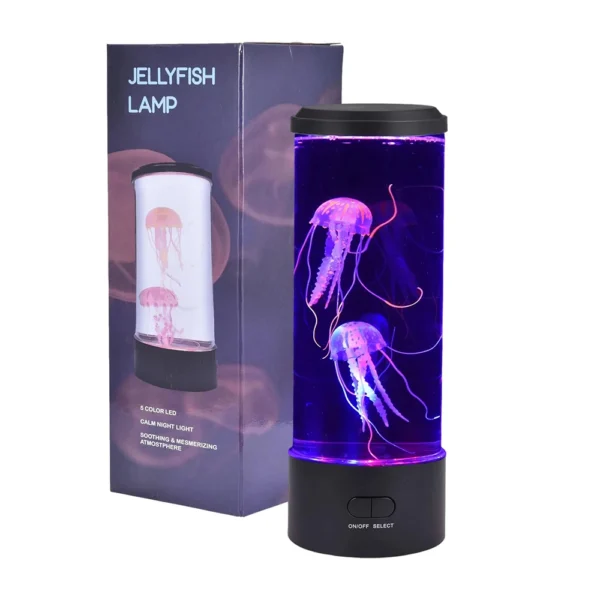 Color Changing Jellyfish Lamp Usb/Battery Powered Table Night Light Children'S Gift Home Bedroom Decor Boys Girls Birthday Gifts - Image 2