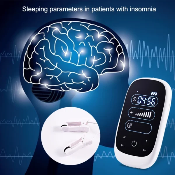 Sleep Aid Device CES Sleeping Therapy Instrument Insomnia Anxiety Depression Tens Machine Transcranial Microcurrent - Image 5