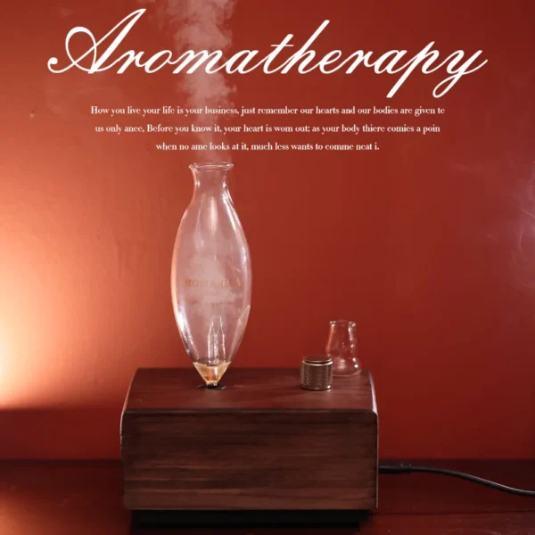 Aroma Diffuser Vintage Tungsten Filament Lamp Aromatherapy Machine Humidifier Lighting Sandalwood Pure Essential Oil Diffuser - Image 4