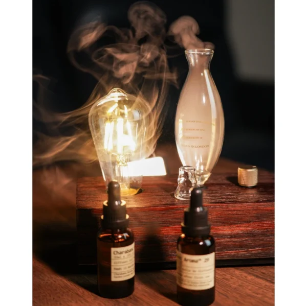 Aroma Diffuser Vintage Tungsten Filament Lamp Aromatherapy Machine Humidifier Lighting Sandalwood Pure Essential Oil Diffuser - Image 2